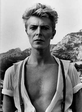 david bowie by helmut newton