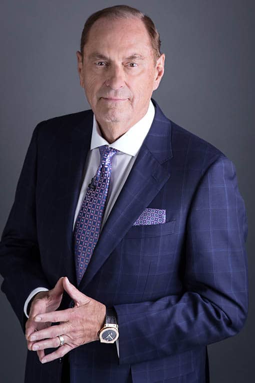 Headshot photography of Jim Treliving